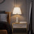 Elegante Kristallbasis Tischlampe