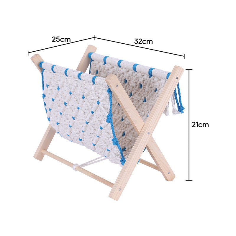 Macramé Spielzeughängematte
