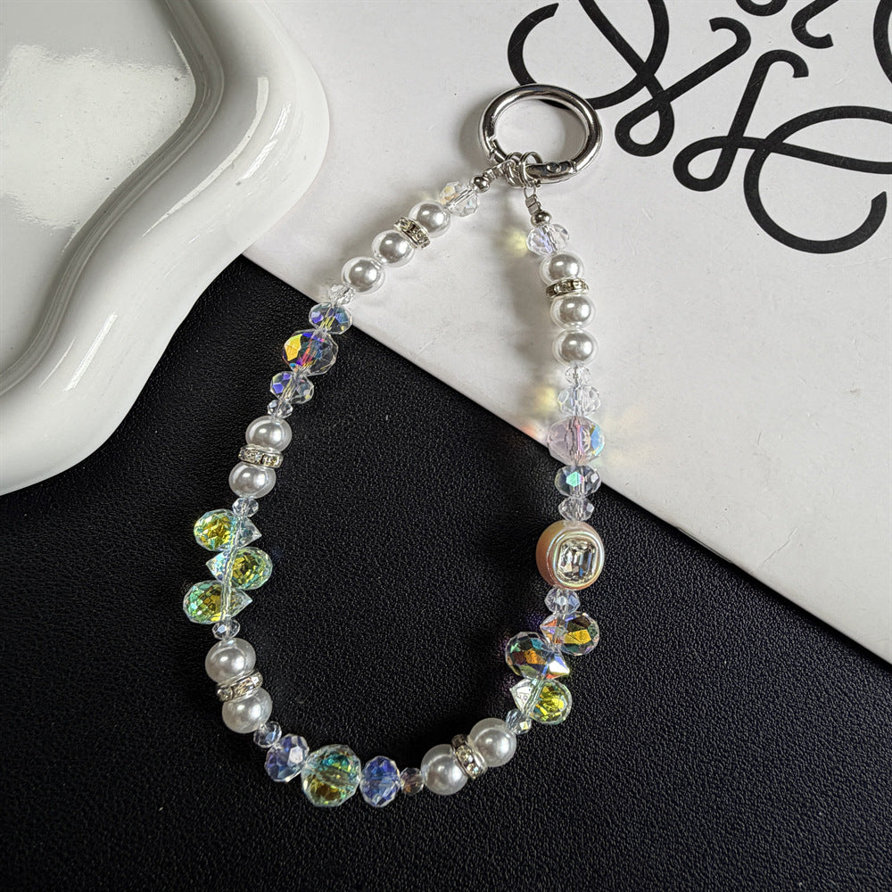 Eleganter Beaded Charm Telefon Lanyard Brehn