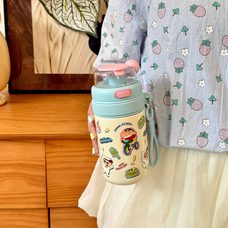 Damen Kinder-Trinkflasche mit kreativem Tierdesign Brehn