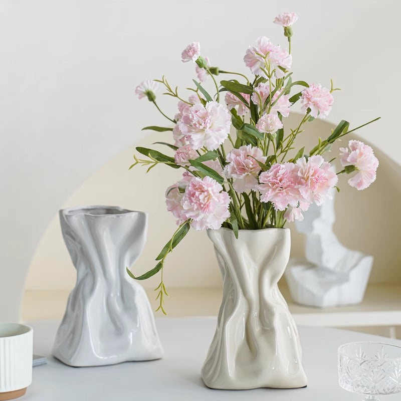 Kunstvolle Keramikblumenvase Brehn