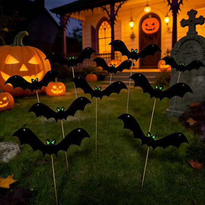 Halloween Wanddekoration Fledermäuse