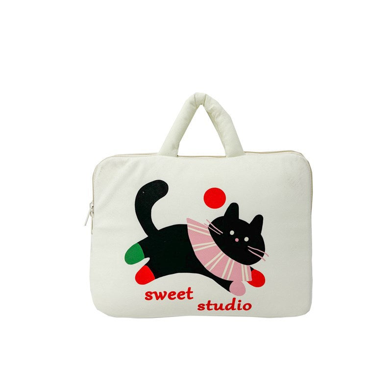 Laptoptasche mit Kreativem Katzenmuster Brehn