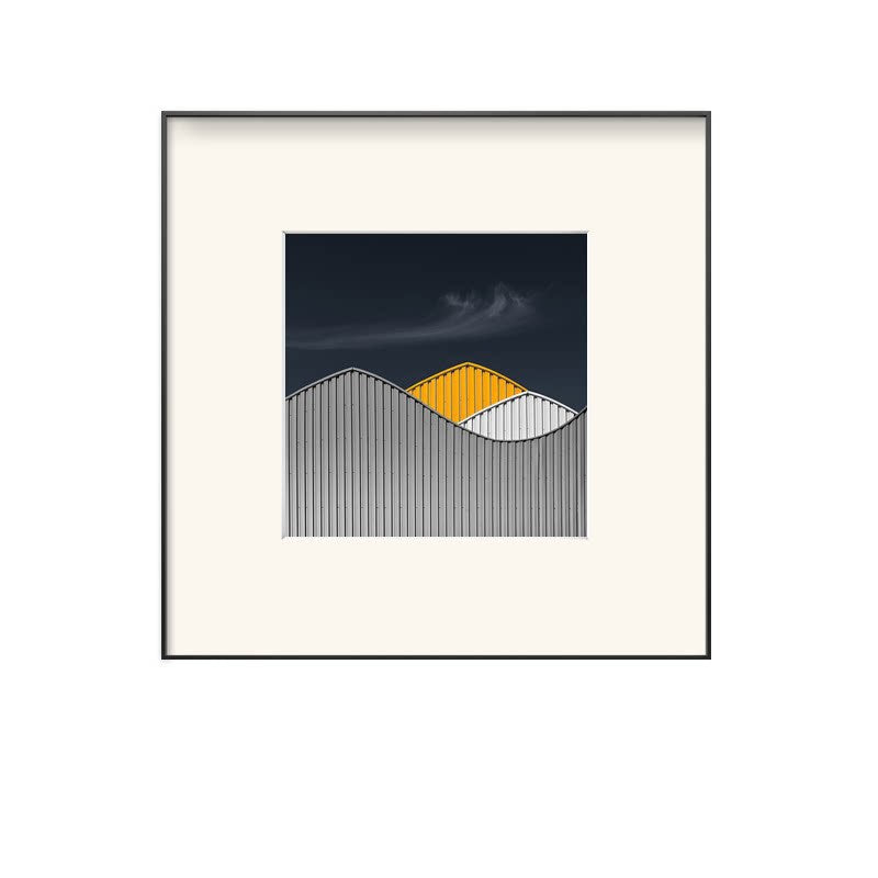 Dekorative geometrische Wandkunst