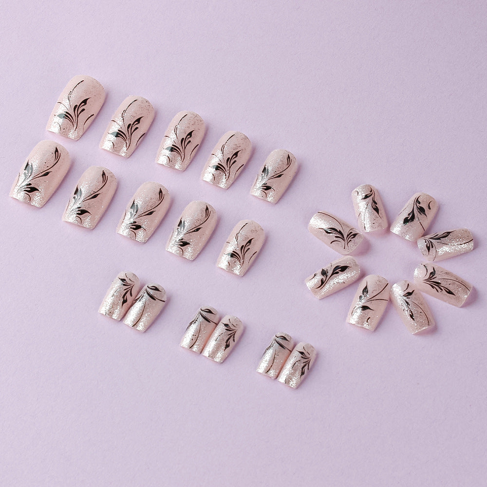 Floral Gel Nail Art Design Brehn 1787542888