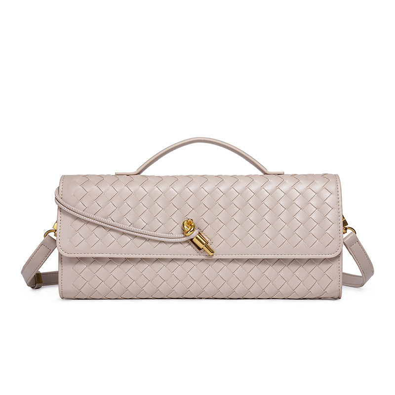 Texturierte Gewebte Clutch Tasche Brehn