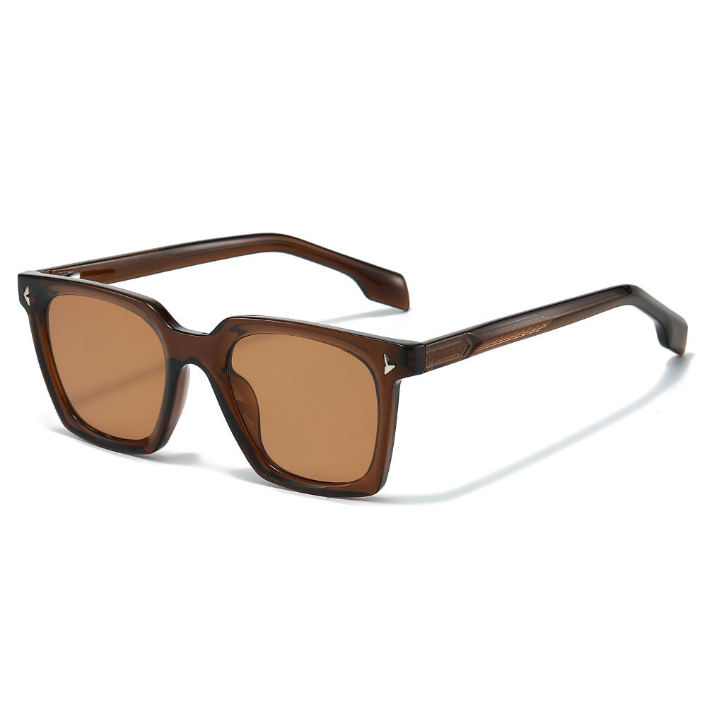 Retro-inspirierte übergroße geometrische Sonnenbrille Brehn