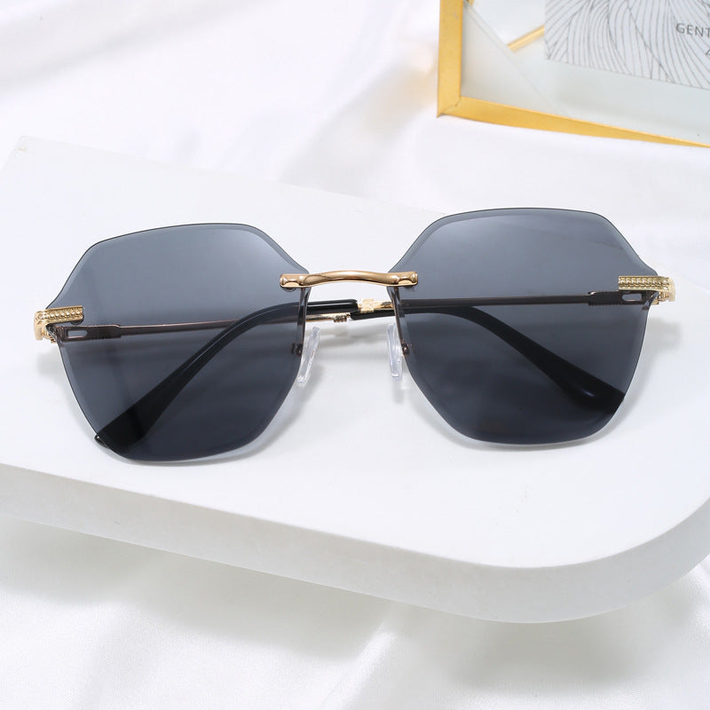 Damen modische Sonnenbrille im luxuriösen Achteckdesign Brehn