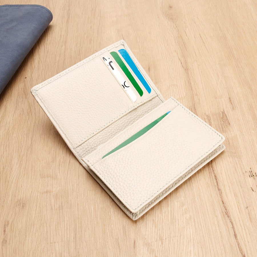 RFID-blockierende Leder-Kartenetui Brehn