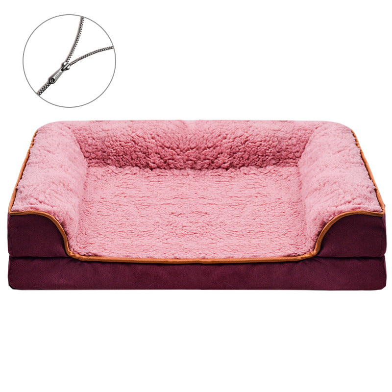 Premium Plüsch Orthopädisches Hundebett