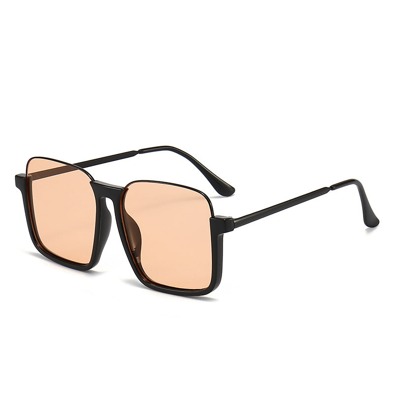 Moderne geometrische Rahmensonnenbrille