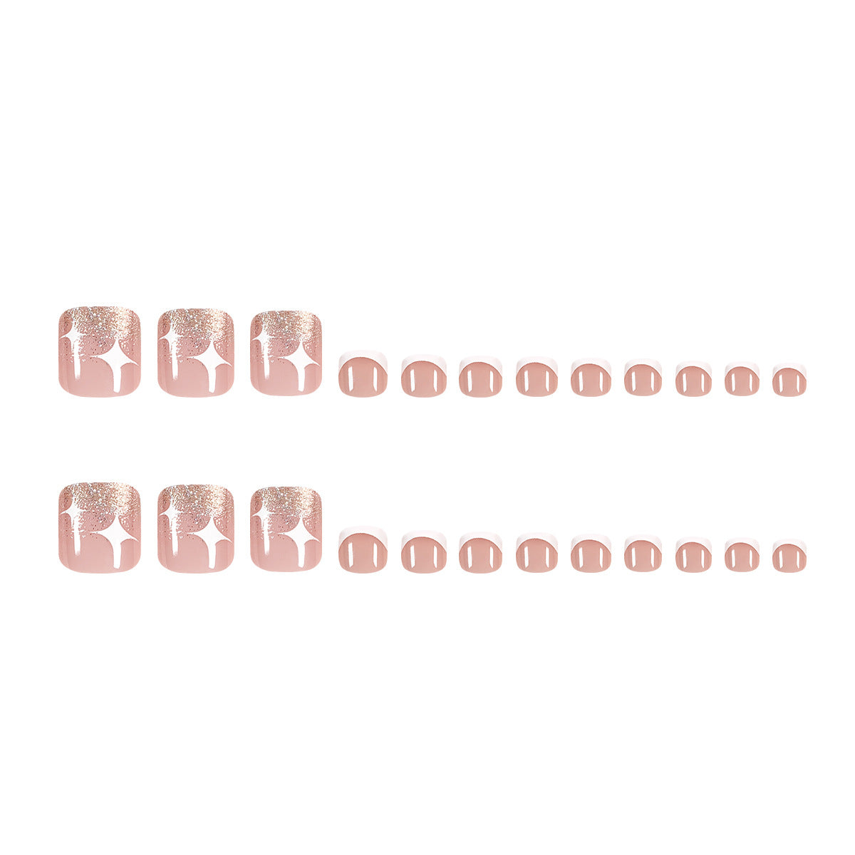 Kreatives Fußnageldesign Brehn