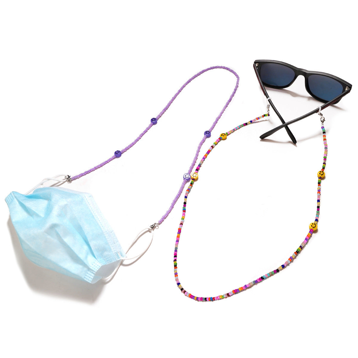Dekorative Smile Perlenbrille Kette Brehn