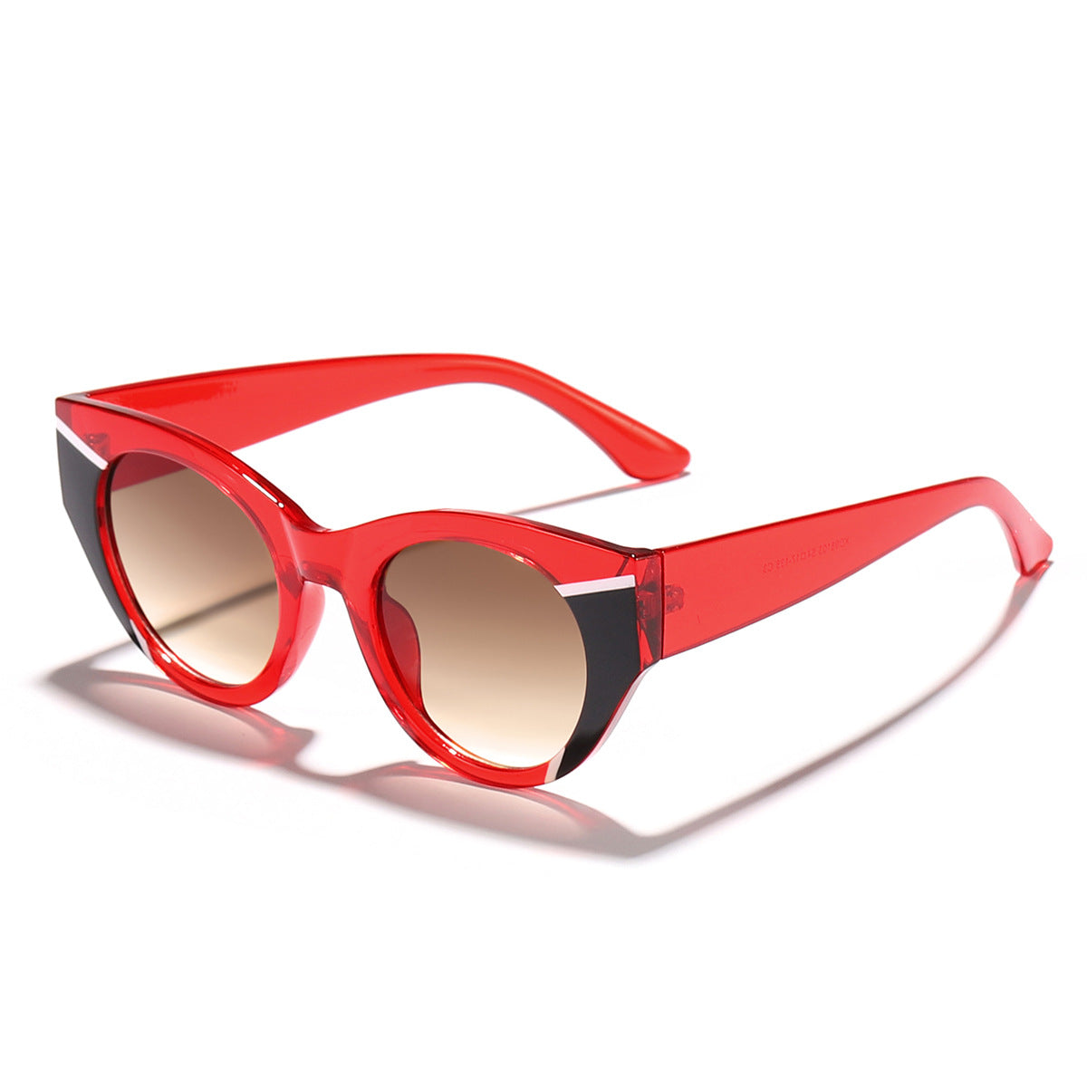 Damen modische Sonnenbrille mit einzigartigem Leoprint Brehn