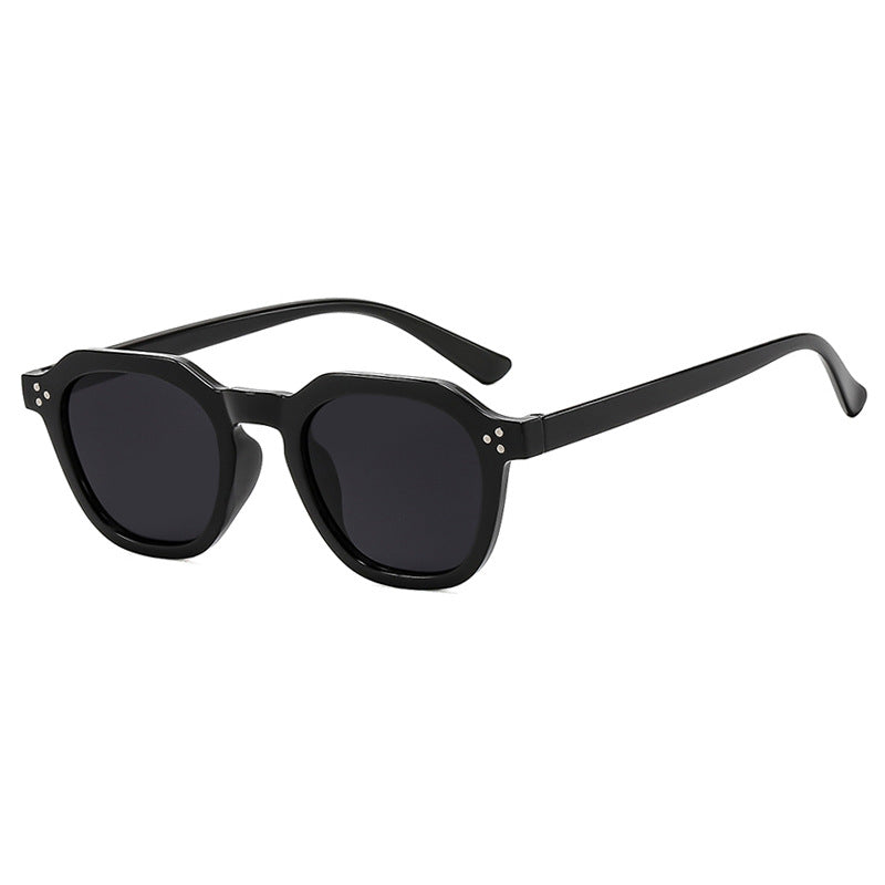 Damen modische Sonnenbrille im trendigen Hexagon-Design Brehn