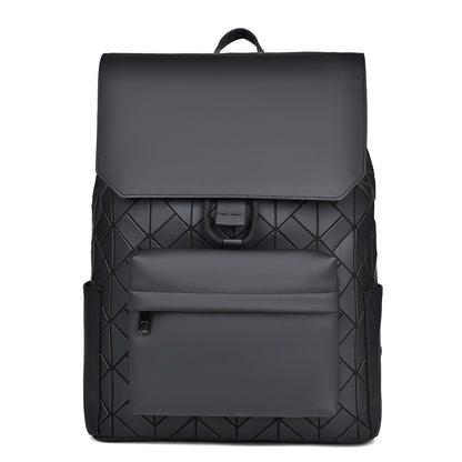 Stylischer strukturierter Laptop-Rucksack Brehn