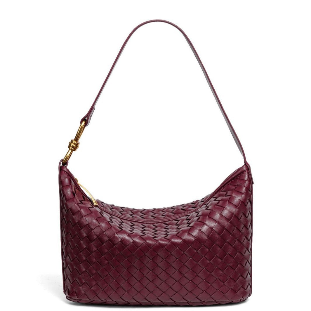 Woven Leather Hobo Bag Brehn