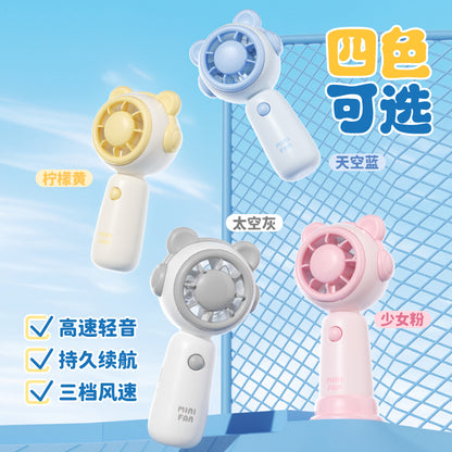 Unisex Mini-Ventilator mit niedlichem Bären-Design Brehn
