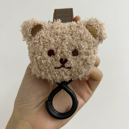 Plüschbär Kinderwagen-Haken und Clip Schlüsselanhänger Zubehör