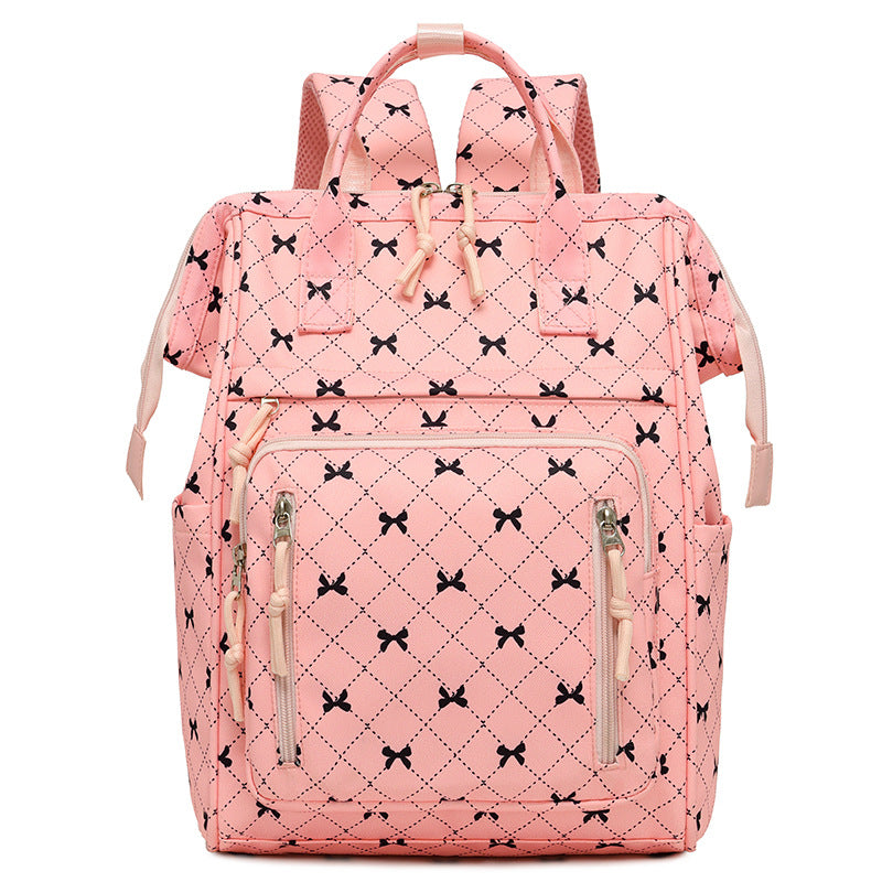 Stylische Schleifen-gedruckte Rucksack Brehn