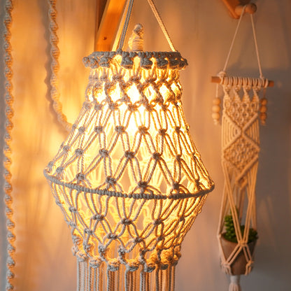 Macramé Hängelaterne Brehn