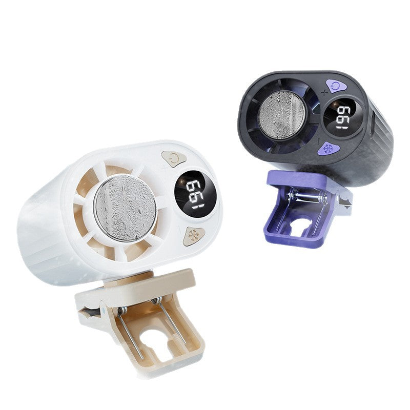 Clip-On Tragbarer Digitaler Kühlventilator Brehn