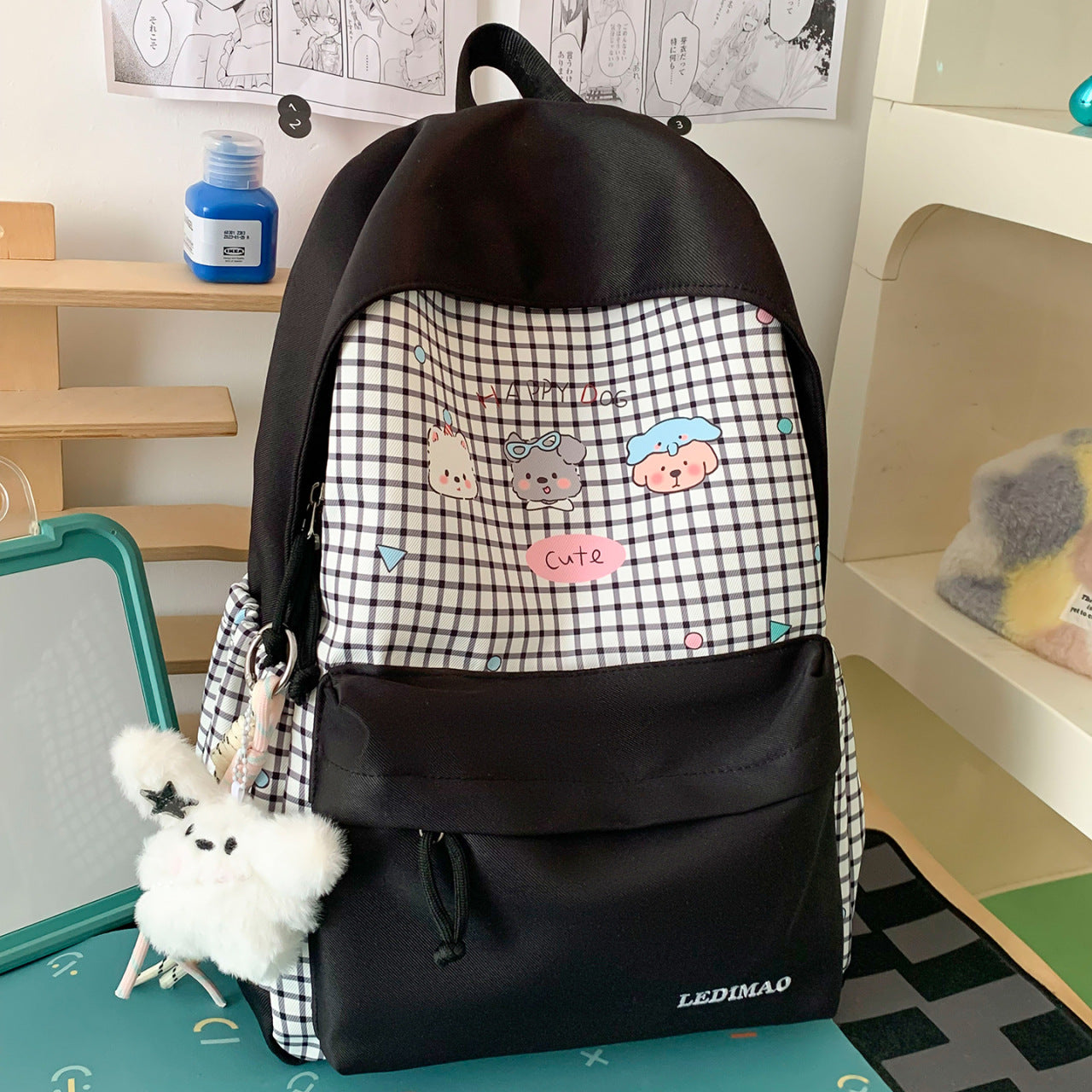 Niedlicher Illustrierter Tier-Rucksack