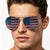 Patriotische Flagge Aviator-Sonnenbrille Brehn