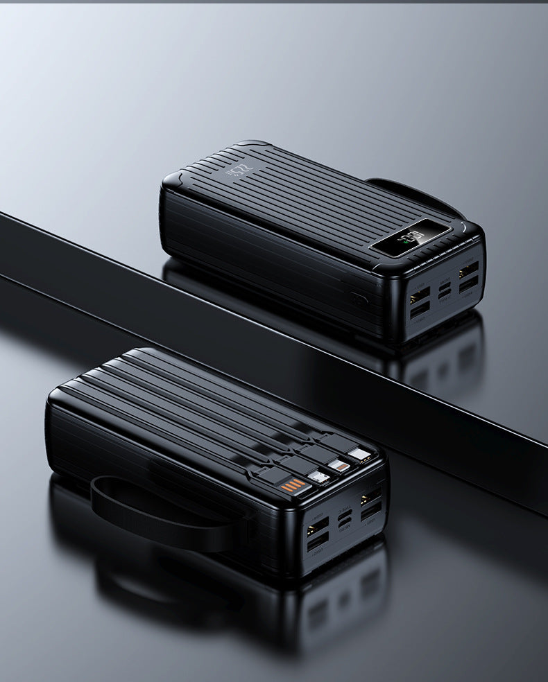 Tragbare Powerbank mit multifunktionalem Ladeanschluss und Smart-Technologie Brehn