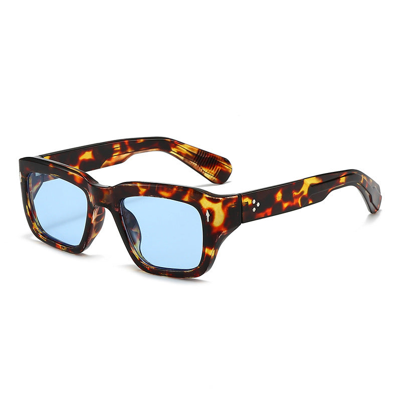 Oversized Vintage Geometric Sonnenbrille Brehn