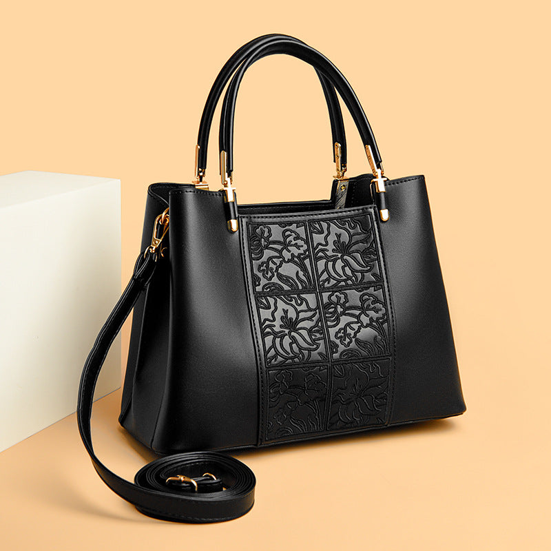 Elegante bestickte Handtasche Brehn