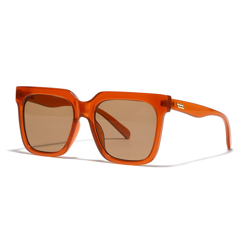 Damen quadratische Sonnenbrille mit elegantem Schildpatt-Design Brehn