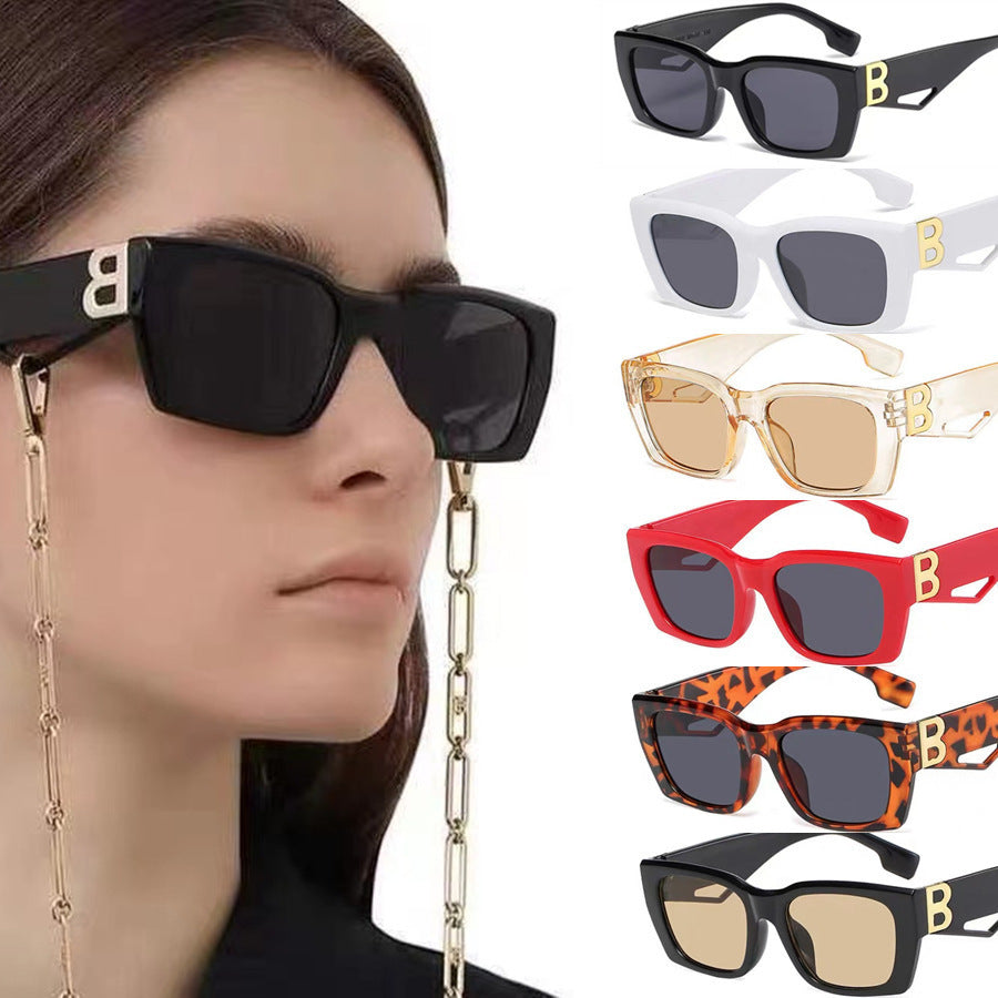 Damen trendige Sonnenbrille mit markantem Design Brehn