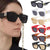 Damen trendige Sonnenbrille mit markantem Design Brehn