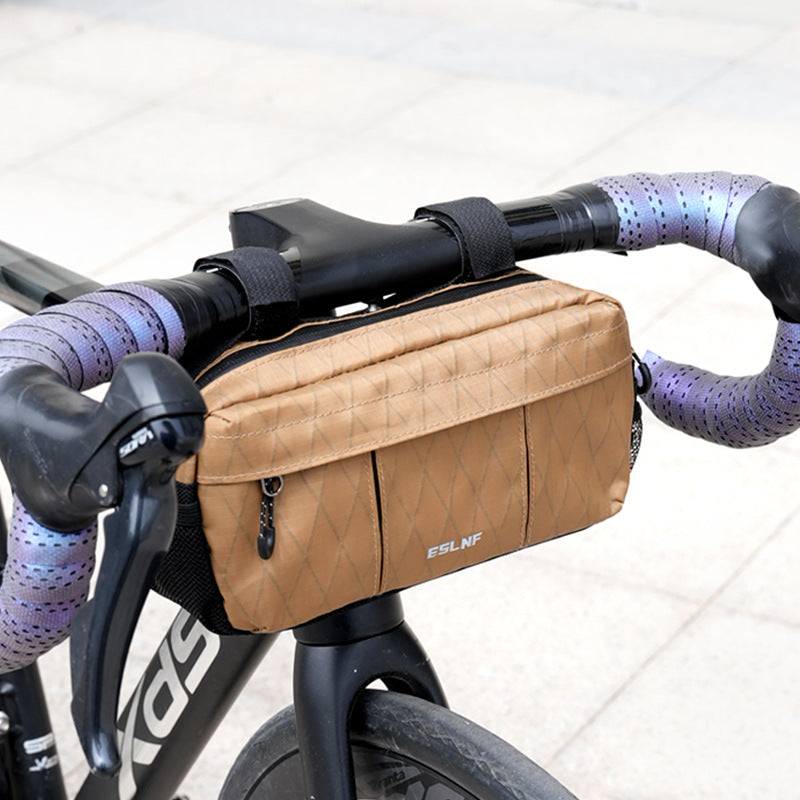 kompakte Ripstop-Reiseorganizer-Tasche mit doppeltem Reißverschluss und seitlichem Trageband Brehn