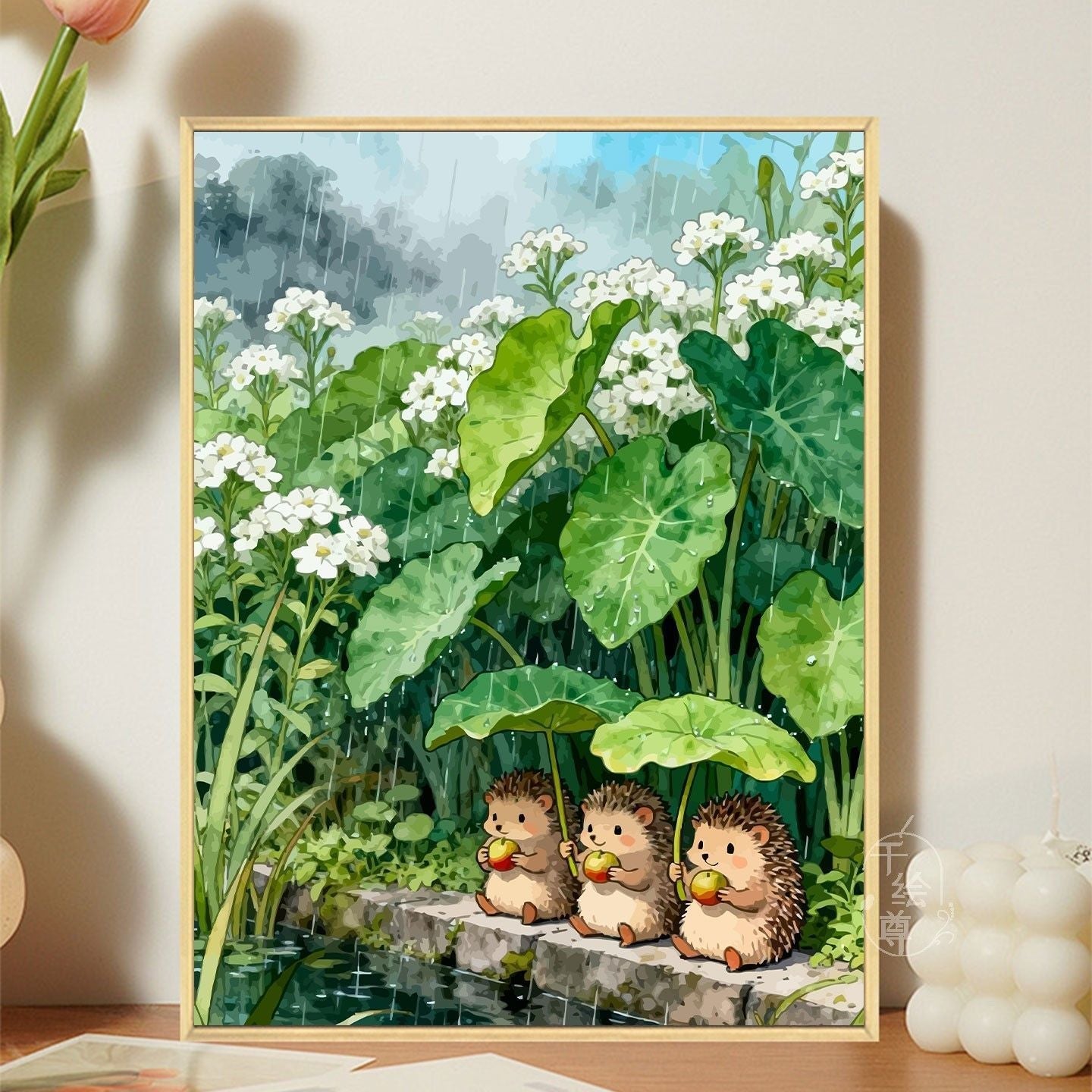 Illustrative Canvas Print Brehn