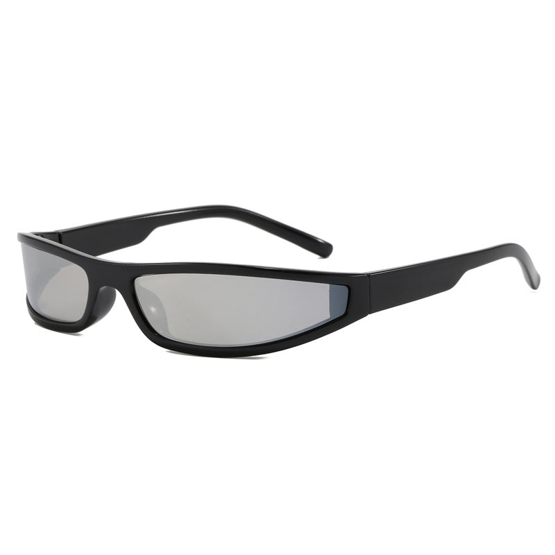 Damen sportliche Sonnenbrille mit flachem, aerodynamischem Design und UV-Schutz Brehn