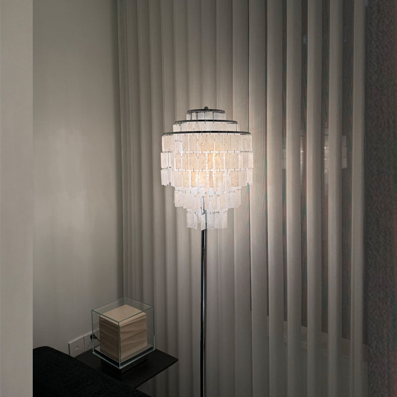 Luxuriöse Kristall-Stehlampe
