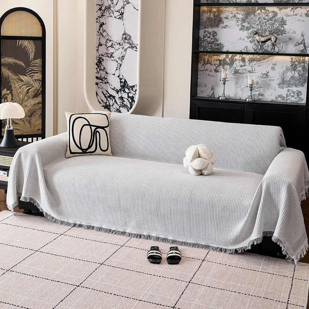 Weiche Gewebte Sofa Wurfdecke