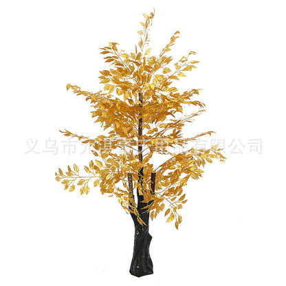 Künstlicher gelber Blattbaum Brehn