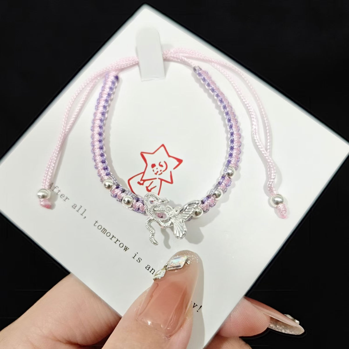 Verstellbares Schmetterlings Charm-Armband Brehn