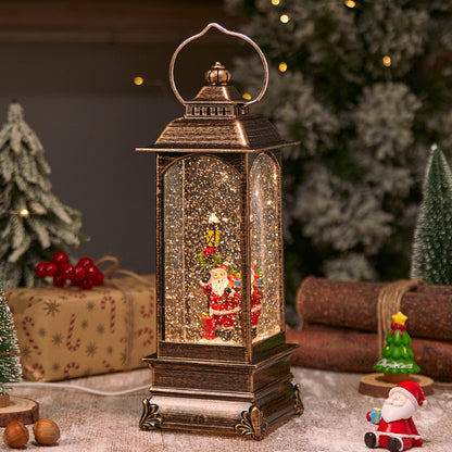 Nostalgisches Weihnachtsfernseher-Dekor Brehn