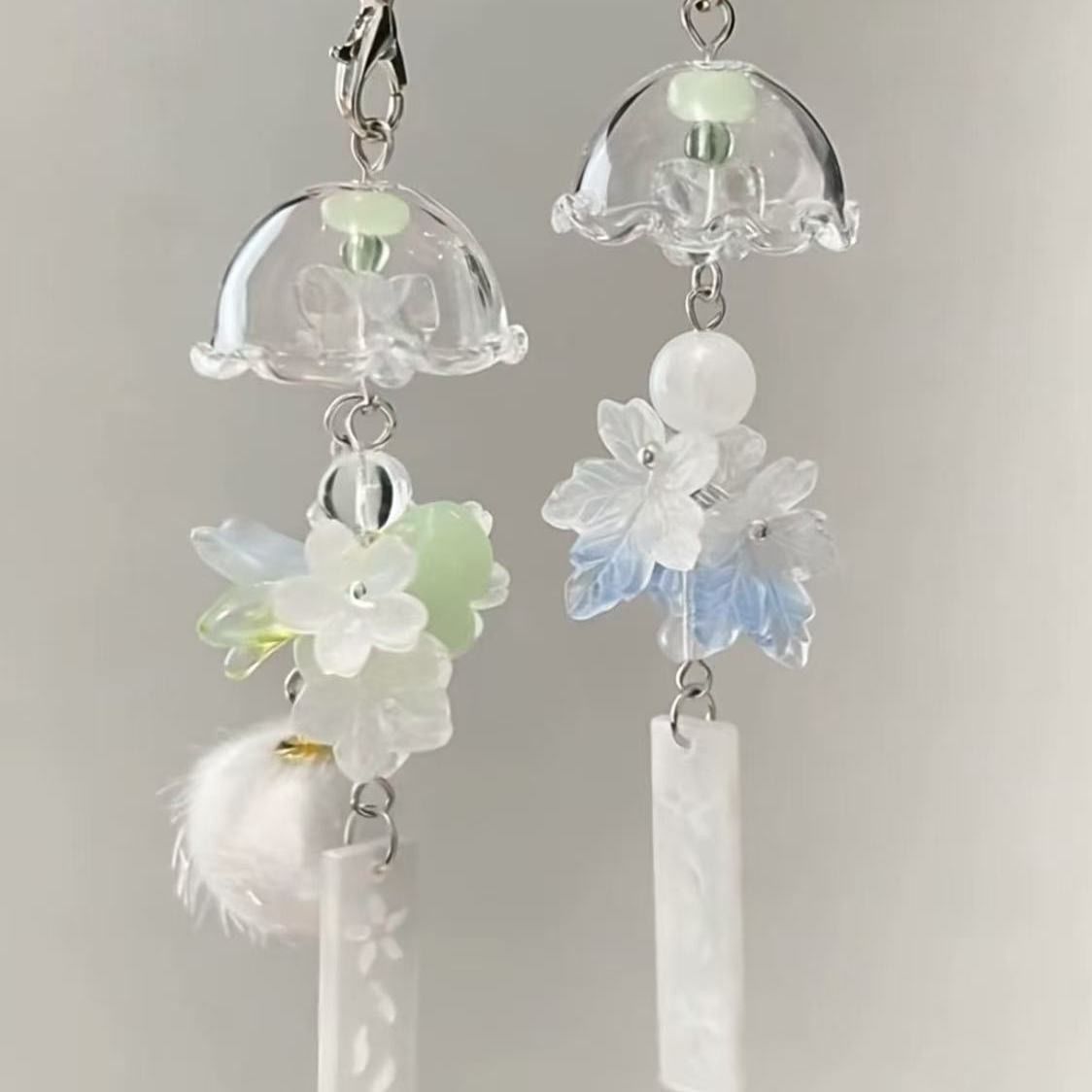 Dekorativer Floral Charm Schlüsselanhänger Brehn