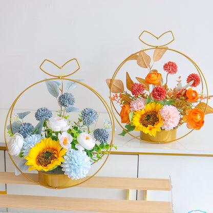 Dekoratives florales Zentrumstück für die Wohnkultur