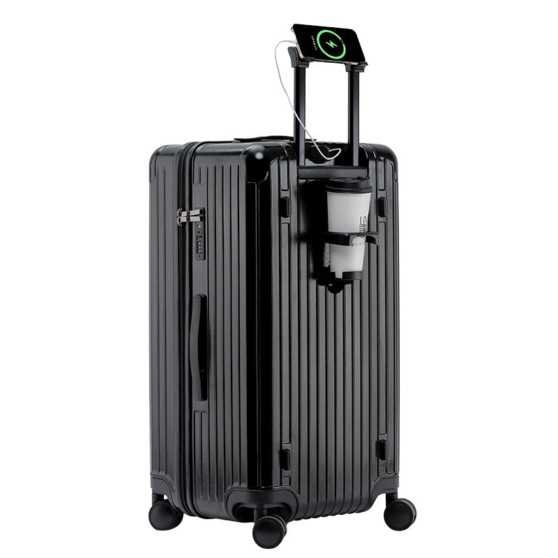 Smart Charging Rolling Suitcase Brehn