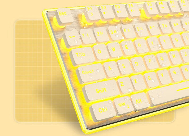 Vintage-inspirierte mechanische Tastatur Brehn