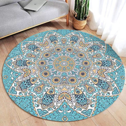 Bohemian Geometrisches Muster Teppich Brehn