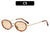 Schicke ovale Rahmen Sonnenbrille 1787664033