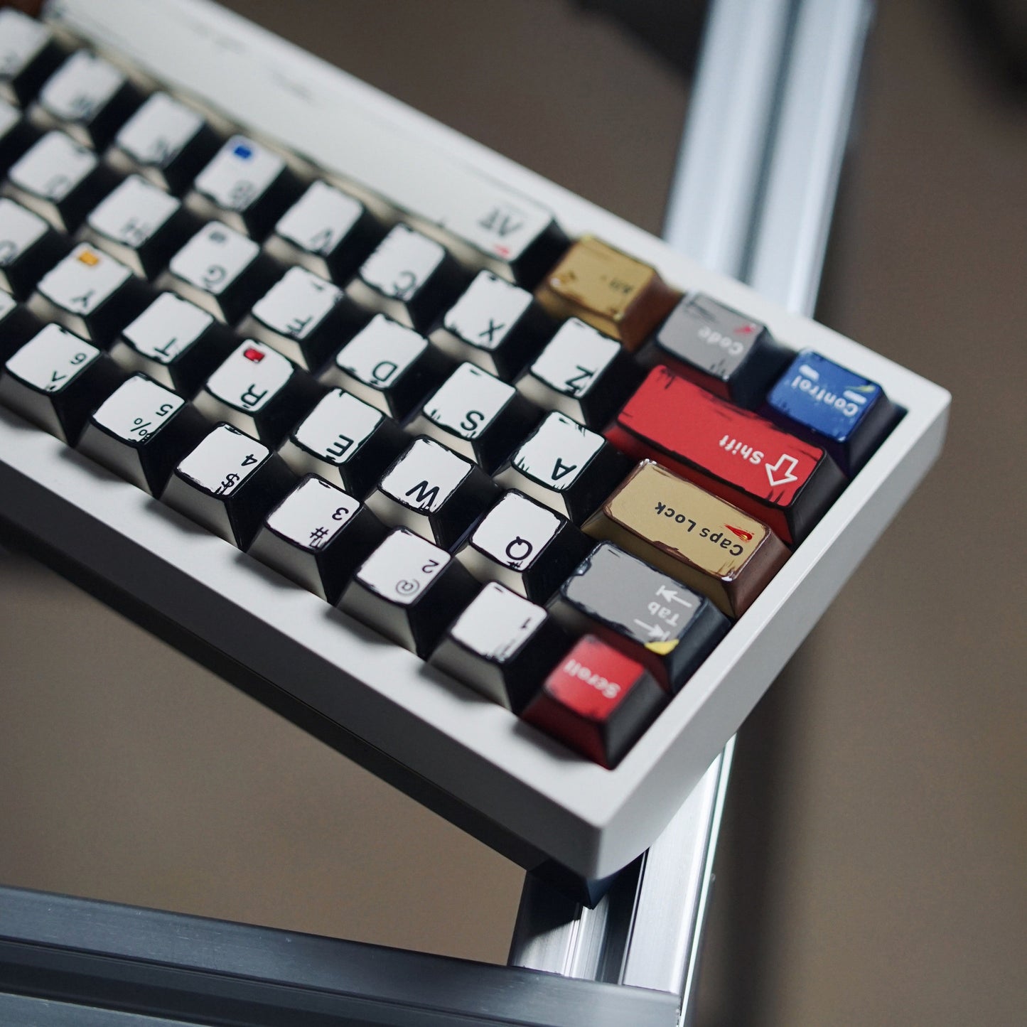 Retro-Themen Benutzerdefinierte Mechanische Tastatur Brehn