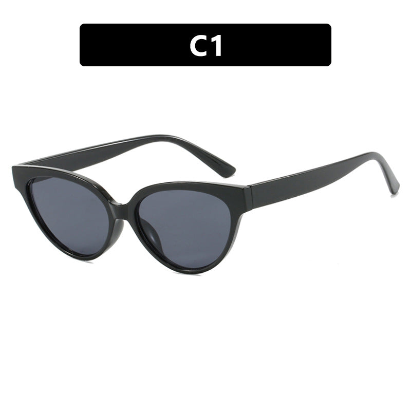 Damen Cat-Eye Sonnenbrille mit luxuriösem Muster und UV-Schutz Brehn